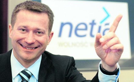 Mirosław Godlewski, prezes Netii, zapowiedział dalsze inwestycje w zdobywanie klientów Internetu.