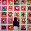 Nowojorska wystawa projektu Murakami Flowers, na której wszystkie prace były dostępne jako NFT, maj 