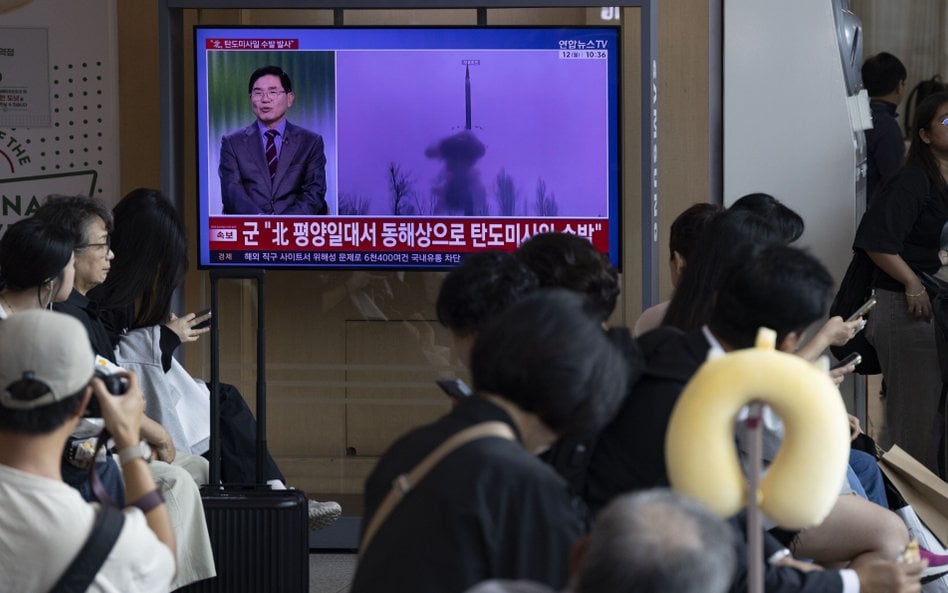Korea Północna przeprowadziła próbę rakietową