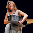 Katarzyna Hołysz jako lady Makbet w spektaklu Opery Bałtyckiej (fot. Opera Bałtycka)