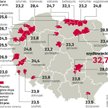 W ciągu roku stopa bezrobocia wzrosła przeciętnie o 1,7 pkt proc. Na koniec ostatniego miesiąca wyno