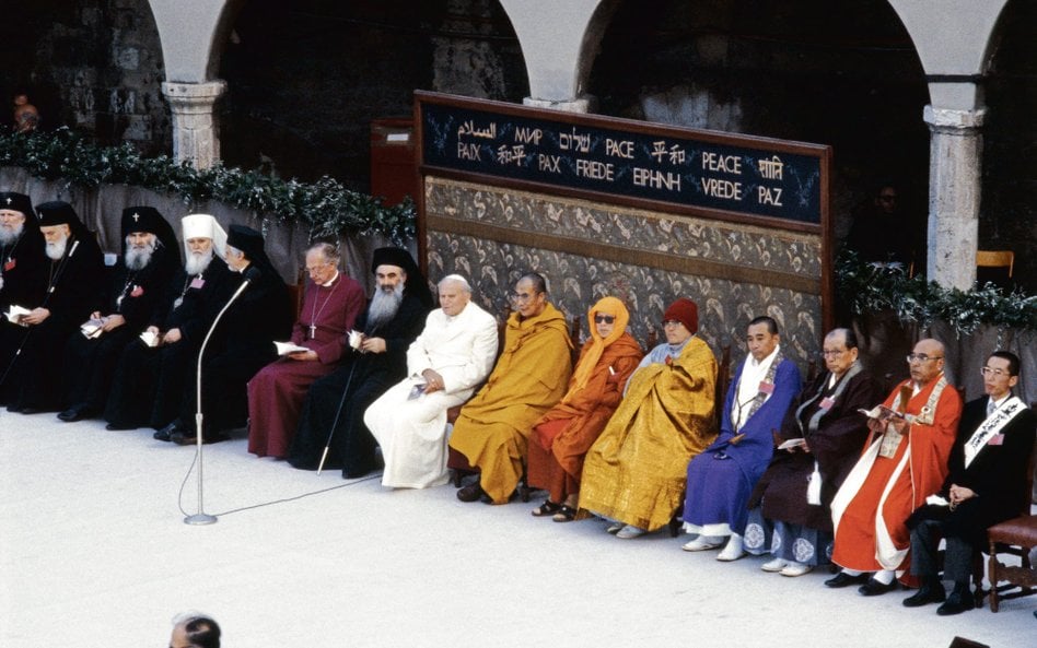 Bazylika św. Franciszka w Asyżu, 27 października 1986 r.