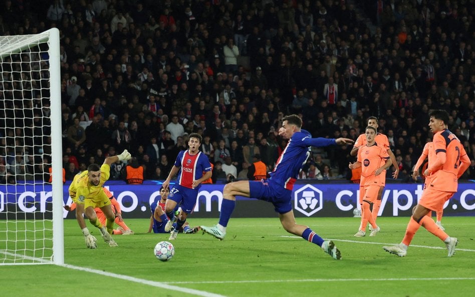 W hicie Ligi Mistrzów PSG-Barcelona lepsza okazała się drużyna z Paryża
