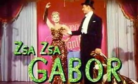 Kadr z filmu "Lili" z Zsa Zsa Gabor