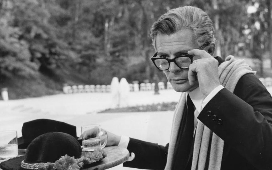 Marcello Mastroianni w "Osiem i pół"