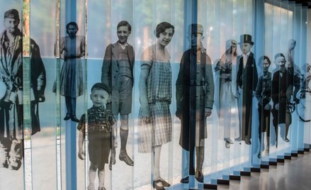 Fragment ekspozycji Muzeum i Miejsca Pamięci w Sobiborze, oddziału Państwowego Muzeum na Majdanku