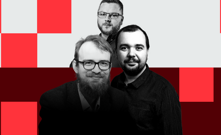 Kacper Kita z portalu Nowy Ład oraz Hubert Kozieł z dziennika „Rzeczpospolita”