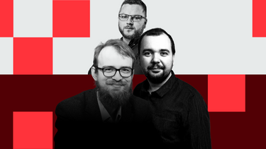 Kacper Kita z portalu Nowy Ład oraz Hubert Kozieł z dziennika „Rzeczpospolita”