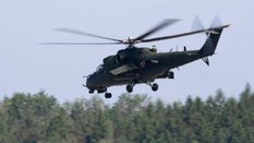 Wojsko Polskie skierowało w rejon zdarzenia śmigłowiec wojskowy Mi-24 (fot. ilustracyjna)