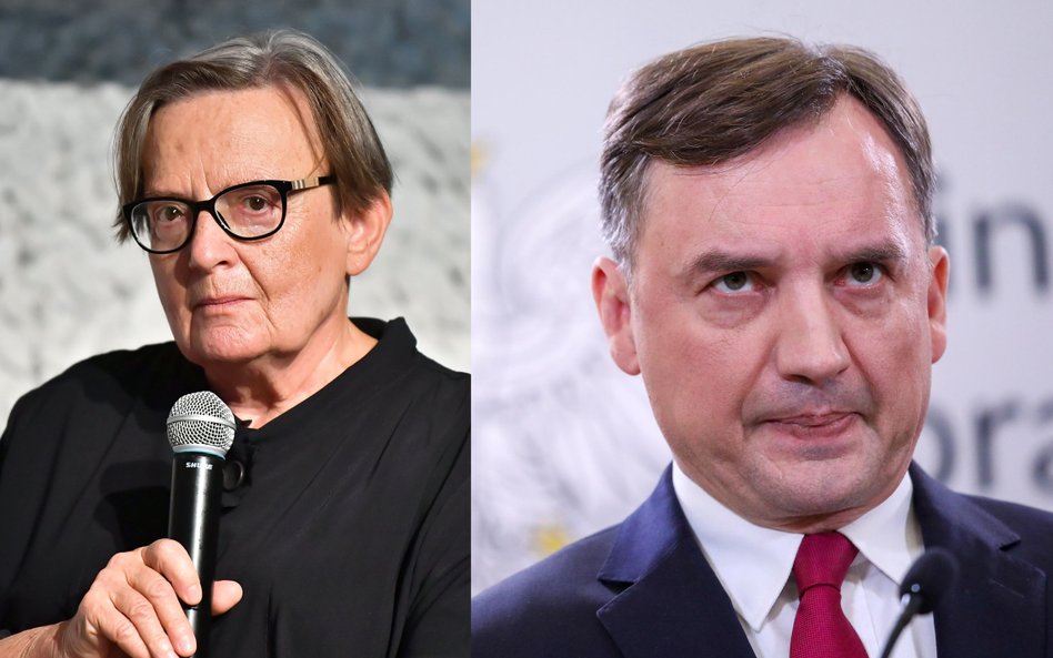 Agnieszka Holland, Zbigniew Ziobro