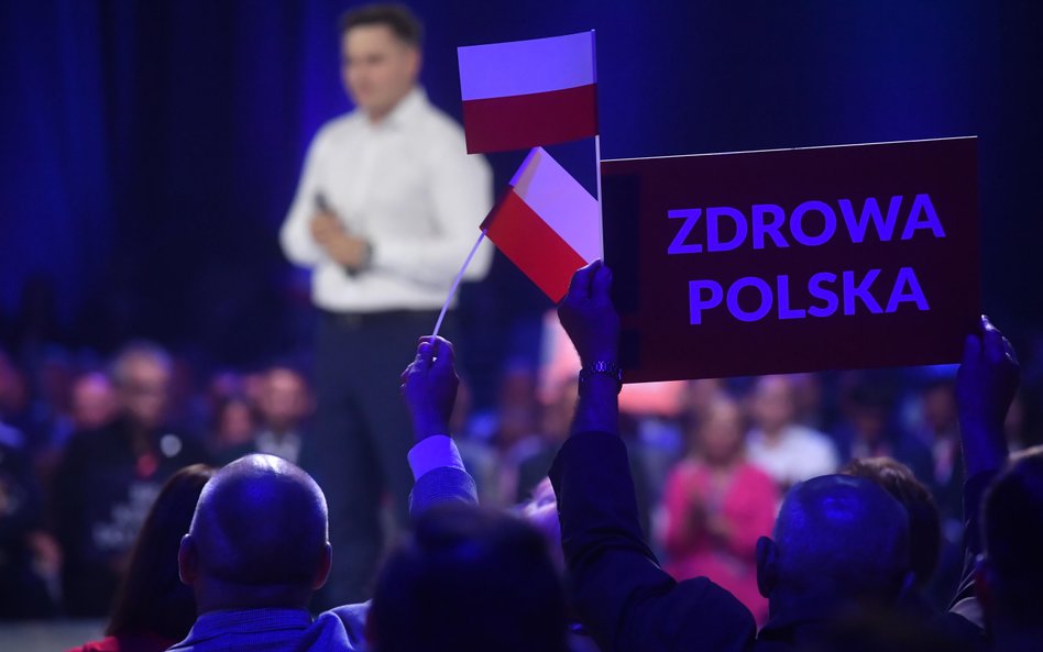 Lipcowa konwencja programowa Bezpartyjnych Samorządowców w Studiu Transcolor w Szeligach.