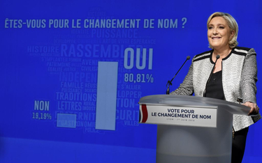 Francja: Nie ma już Frontu Narodowego. Jest Zjednoczenie Narodowe