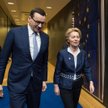 Premier Mateusz Morawiecki i szefowa Komisji Europejskiej Ursula von der Leyen