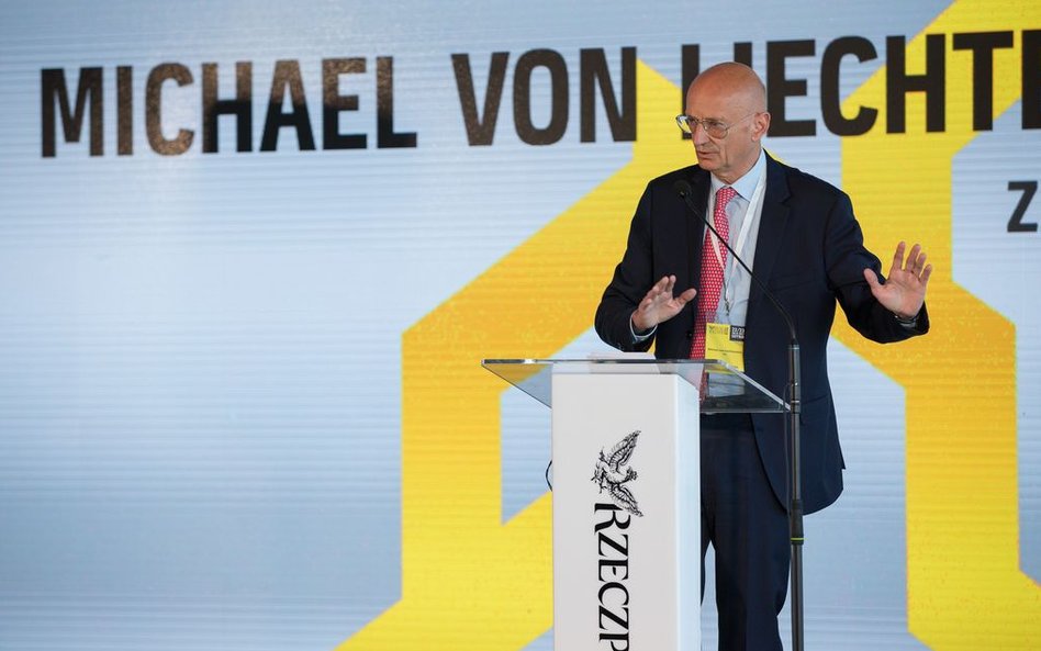 Książę Michael von Liechtenstein, założyciel Geopolitical Intelligence Services.