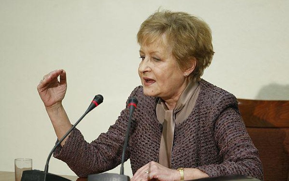 Gilowska nie przyszła na spotkanie z Tuskiem