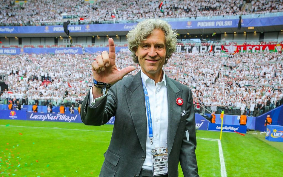 Dariusz Mioduski, właściciel Legii Warszawa