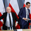 Jarosław Kaczyński i Mateusz Morawiecki