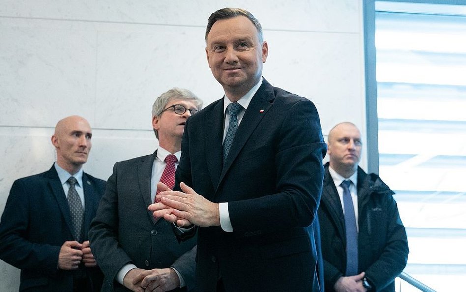 Andrzej Duda skomentował żart rosyjskich satyryków