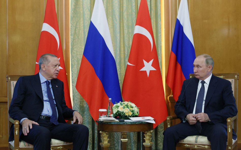 Recep Tayyip Erdogan i Władimir Putin