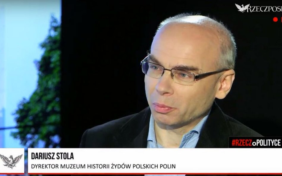 Prof. Dariusz Stola, dyrektor Muzeum Historii Żydów Polskich Polin