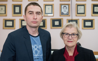 prof. dr hab. n. med. Teresa Wierzba-Bobrowicz oraz dr n. med. Tomasz Stępień