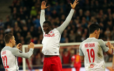 Radość strzelca jednej z bramek dla Salzburga, Amadou Haidary