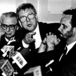Panowie Rada (Radiofonii i Telewizji) w roku 1994. Od lewej: Boleslaw Sulik, Marek Markiewicz, Andrz