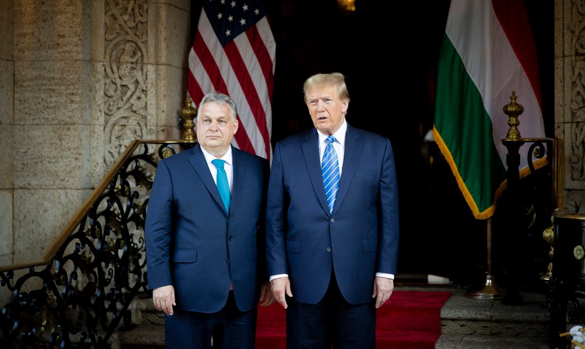 Spotkanie Donald Trump - Viktor Orbán. Były prezydent USA chwali ...