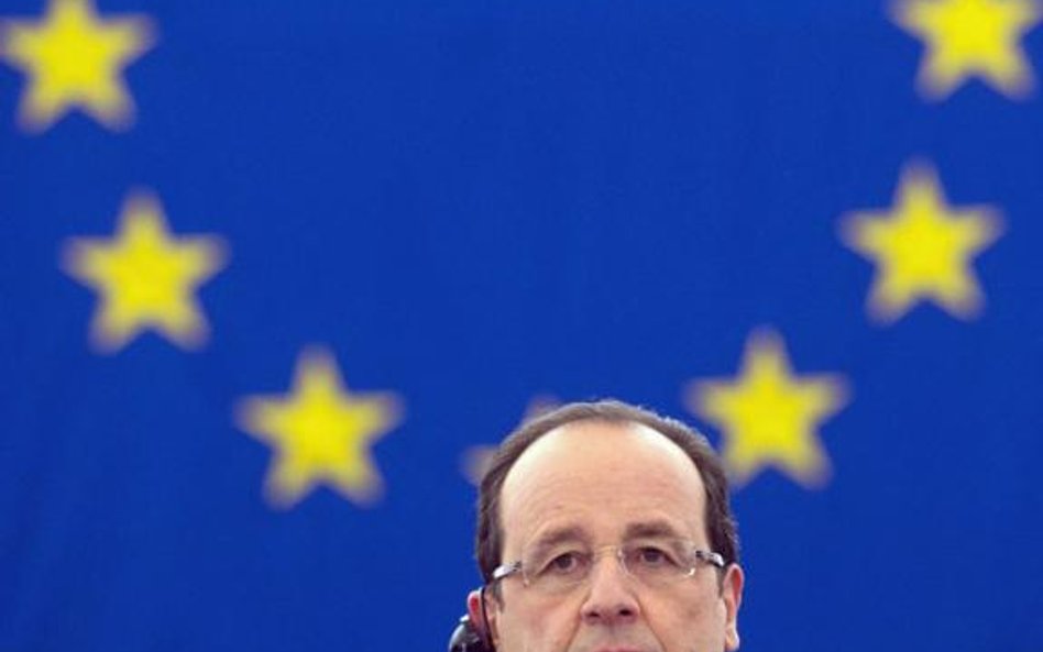 François Hollande, nadzieja unijnej lewicy wciąż bez sukcesów