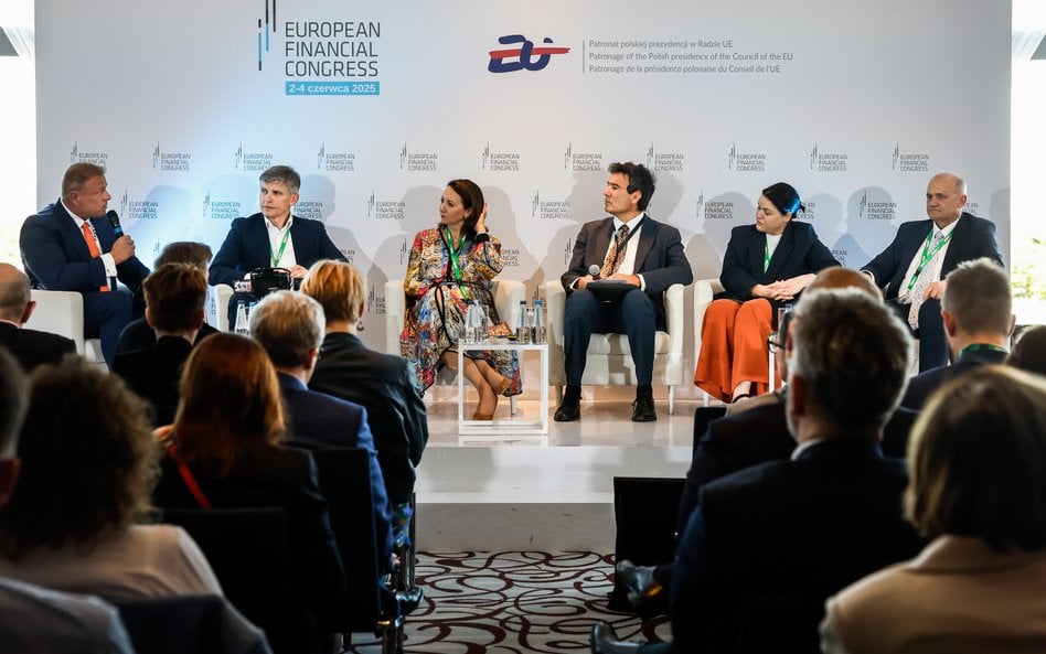 Uczestnicy panelu „Nowy Jork–Warszawa. Nothing Personal – It’s Only Business” podczas EKF w Sopocie