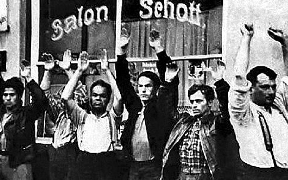 Polacy aresztowani w Gdańsku przez bojówki SA 1 września 1939 roku muzeum stutthof w sztutowie (fot:
