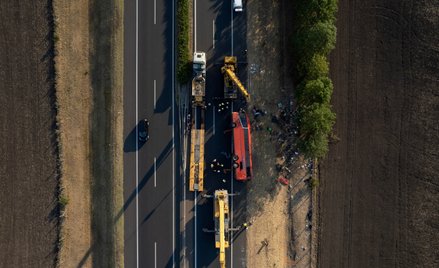 Autokar z wypadku na Węgrzech ubezpieczało PZU. Zapowiada priorytetowe traktowanie sprawy