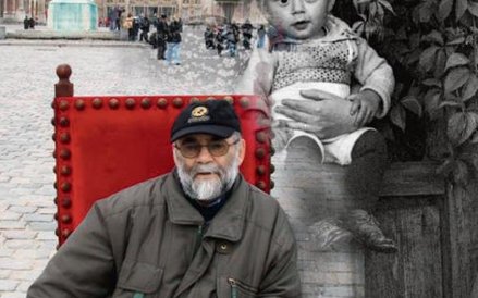 Piotr Sawicki junior, na fotelu oraz w objęciach mamy jako dziecko .