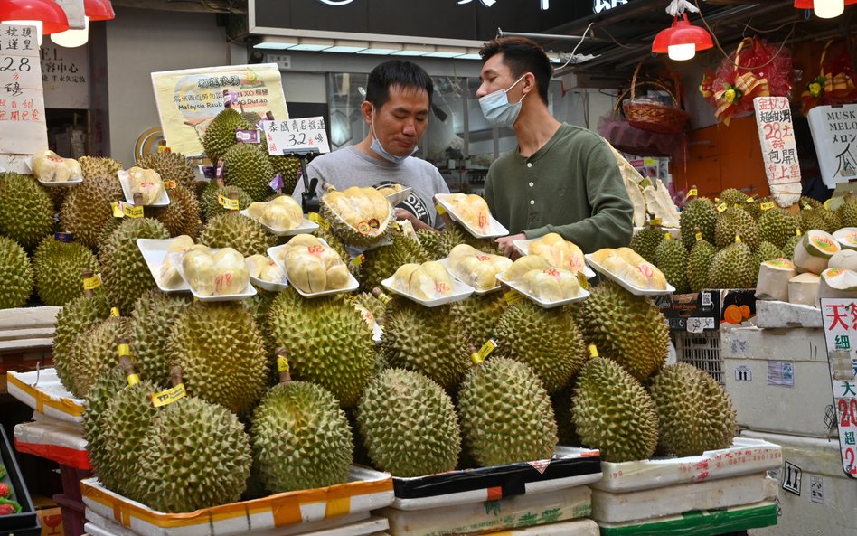 Bazar w Hongkongu