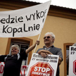 Wrześniowy protest przeciwko odkrywkom w Miłoradzicach koło Lubina
