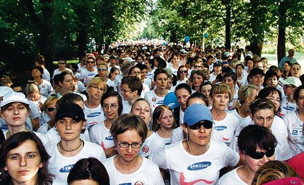 W I biegu Samsung Irena Woman’s Run wystartowało w parku Agrykola 1700 kobiet. W tym roku organizato