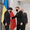 Dmytro Kułeba w czasie spotkania z prezydentem Andrzejem Dudą