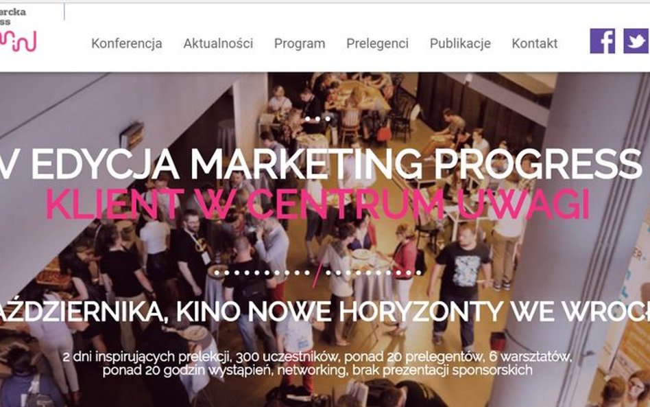 V edycja Marketing Progress – Klient jest najważniejszy