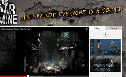 Gra „This War of Mine" wśród propozycji uzupełniających lektur szkolnych