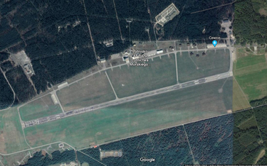 Lotnisko 44. Bazy Lotnictwa Morskiego w Siemirowicach. Fot./Google Maps.