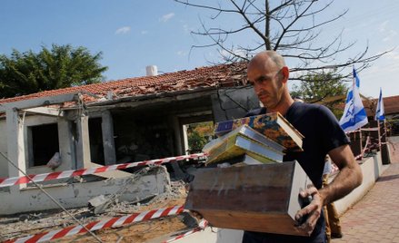 Palestyńskie rakiety spadają na Izrael, Izrael bombarduje Strefę Gazy