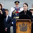 Premier Nowej Zelandii Jacinda Ardern przemawia podczas ceremonii proklamacji akcesji króla Karola I