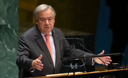 Antonio Guterres poinformował, że w celu zażegnania kryzysu we wrześniu w ONZ wprowadzone zostały na