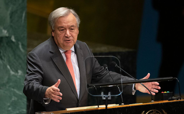 Antonio Guterres poinformował, że w celu zażegnania kryzysu we wrześniu w ONZ wprowadzone zostały na