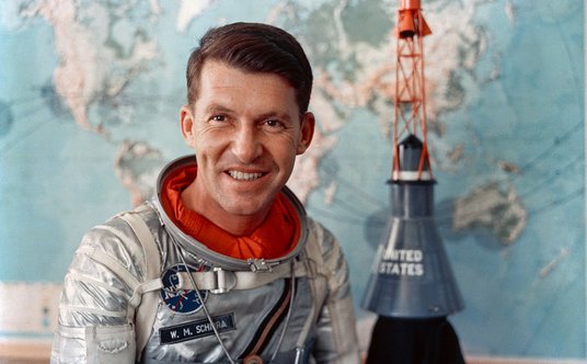 Walter Schirra w 1962 roku.