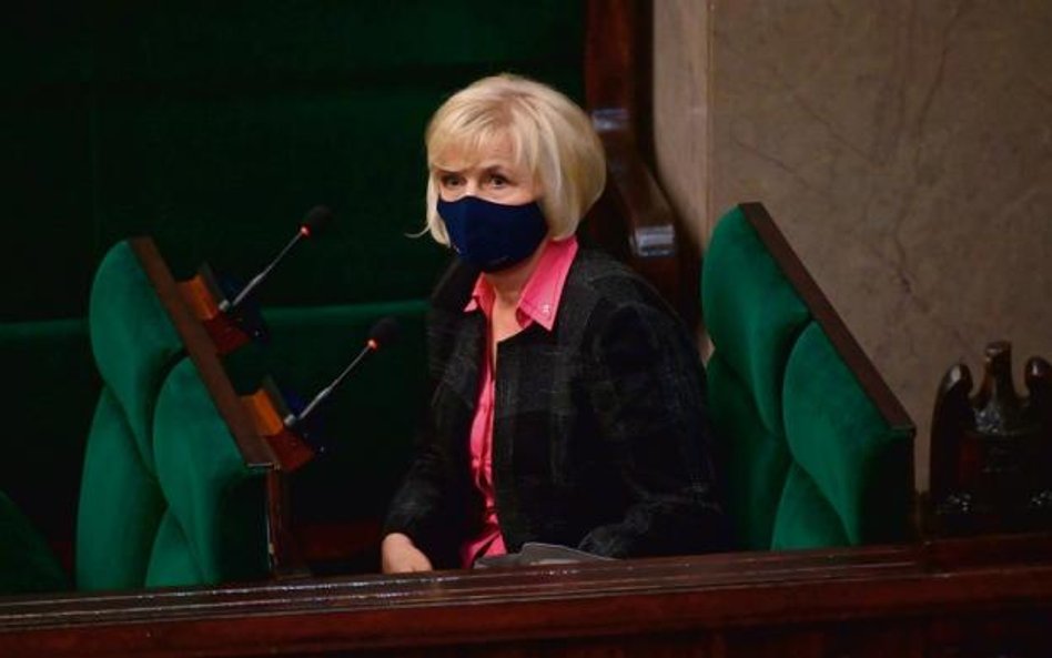 Senator Lidia Staroń ma zagłosować na własną kandydaturę w Senacie