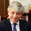 John Bercow podczas wizyty w polskim Senacie w październiku 2010 roku
