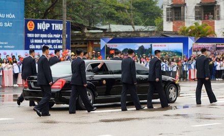 Kim Dzong Un dotarł do Wietnamu