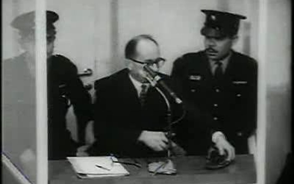 Adolf Eichmann przed sądem w Jerozolimie, 1961 rok