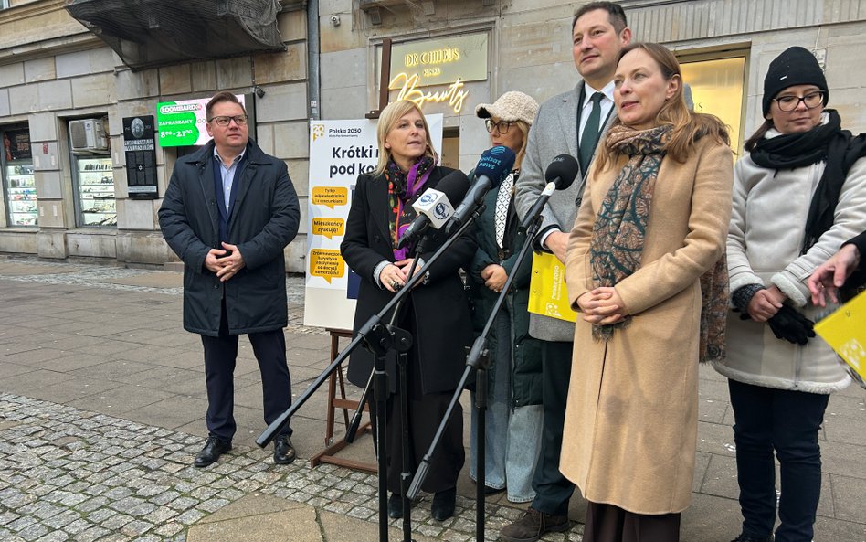 Grupa posłów Polski 2050 i ministra Katarzyna Pełczyska-Nałęcz zapowiedzieli złożenie w Sejmie proje